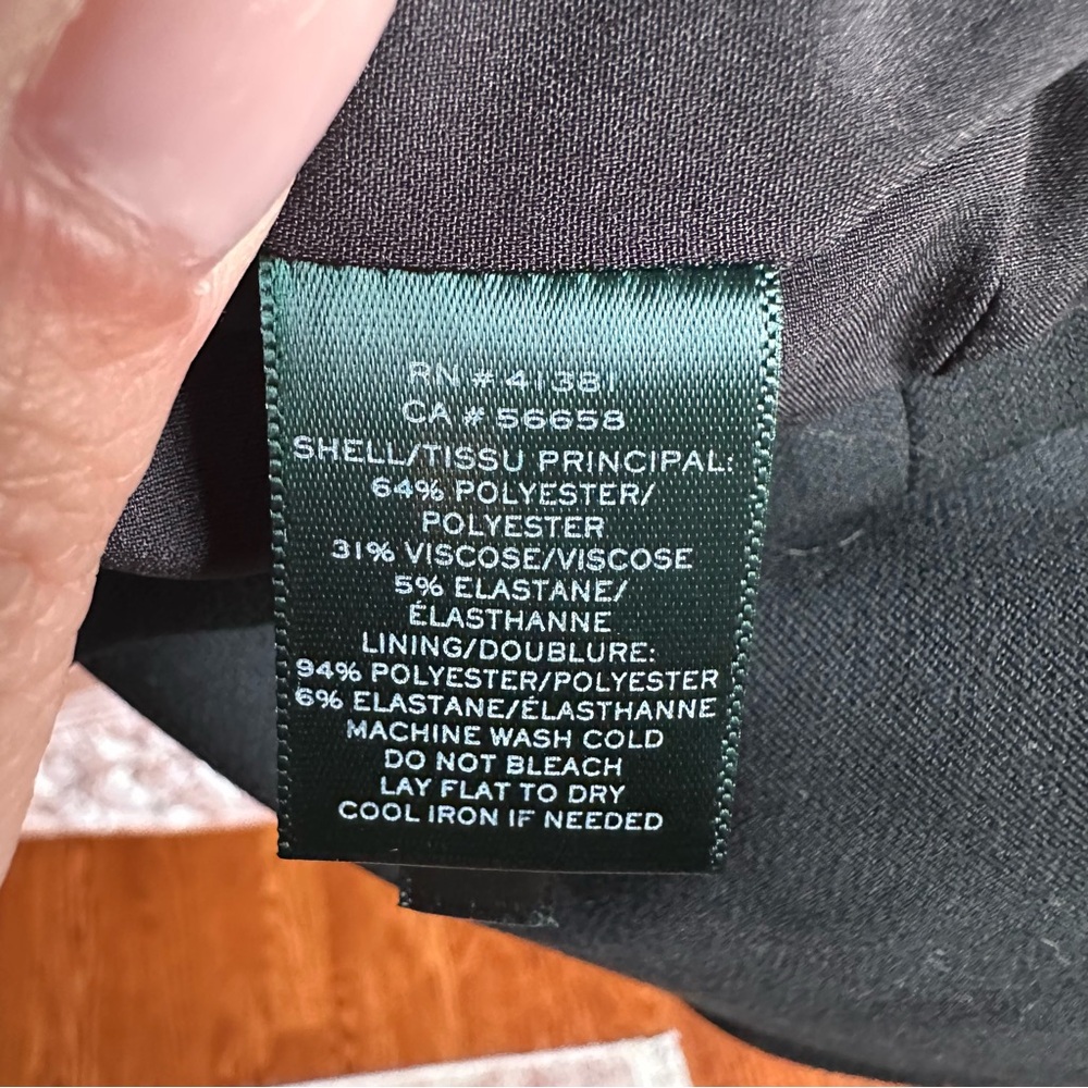 Ralph Lauren Elegant Black Jacket - Picture 5 of 6